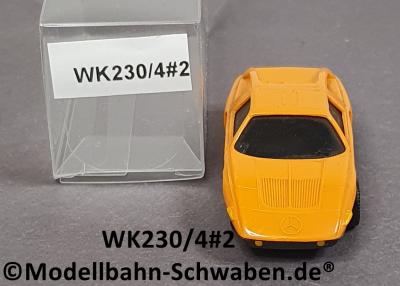 Wiking 230/4 H0, MB C111, gelborange, EVP