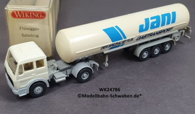 Wiking 24786 H0, MB Tanksattelzug Jani, OVP