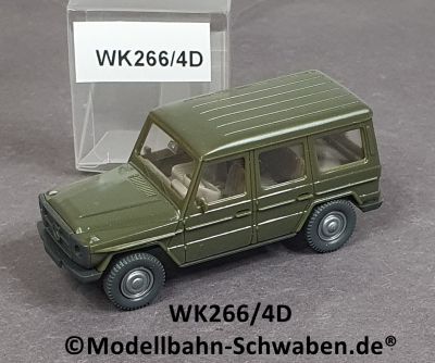 Wiking 266/4D, H0, MB 230G Geländewagen, olivgrün, EVP