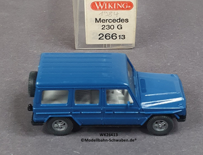 Wiking 26613 H0, MB 230 G, blau, OVP