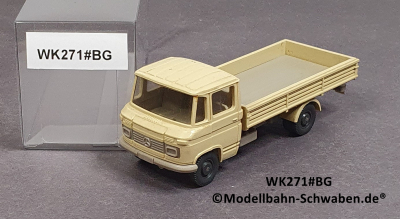 Wiking 271 H0, MB L 408 Pritsche, beige, EVP