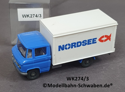 Wiking 274/3, H0, MB L608 Kasten, NORDSEE, EVP