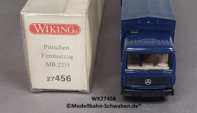 Wiking 27456 H0 MB 2235 Pritschen Fernlastzug Karstadt