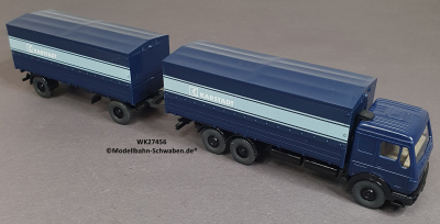 Wiking 27456 H0 MB 2235 Pritschen Fernlastzug Karstadt