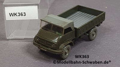 Wiking 363 H0, MB Unimog S Militär, olivgrün, EVP