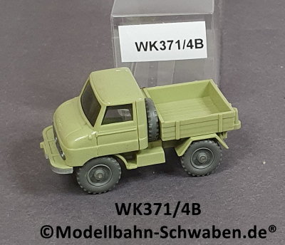 Wiking 371/4B H0 Unimog 411, lindgrün, EVP
