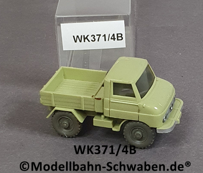 Wiking 371/4B H0 Unimog 411, lindgrün, EVP