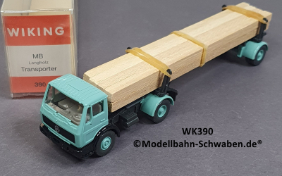 Wiking 390 H0, MB Langholz-Transporter, OVP