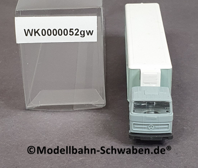 Wiking 52 N MB Kühl-Container Sattelzug, INTERFROST, grau/weiss EVP