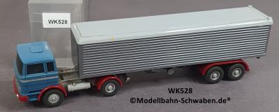 Wiking 528 H0, MB LPS1620 Kühlkoffer Sattelzug, EVP