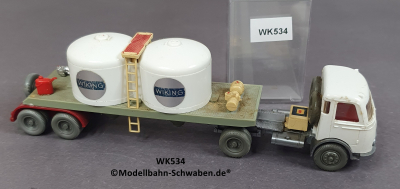 Wiking 534 H0, MB LPS 332 Pullman, Chemikalien Silosattelzug, EVP