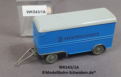 Wiking 543/1A H0, Möbel-Anhänger, Ferntransporte, EVP