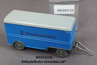 Wiking 543/1A H0, Möbel-Anhänger, Ferntransporte, EVP