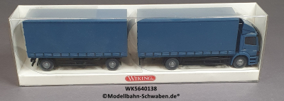 Wiking 5640138 H0 MB Atego Gardinenplanen-Lastzug