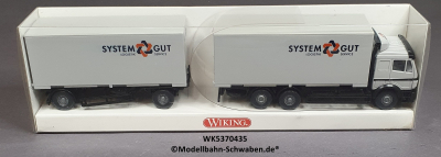 Wiking 5730435 H0 MB SK Wechselkoffer Hängerzug System Gut