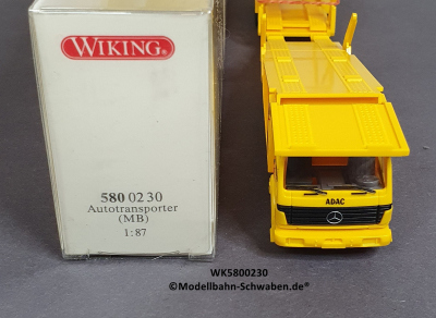 Wiking 5800230 H0 MB Autotransporter ADAC