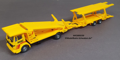 Wiking 5800230 H0 MB Autotransporter ADAC