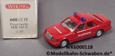 Wiking 6000118 H0 MB 320E, Feuerwehr, OVP