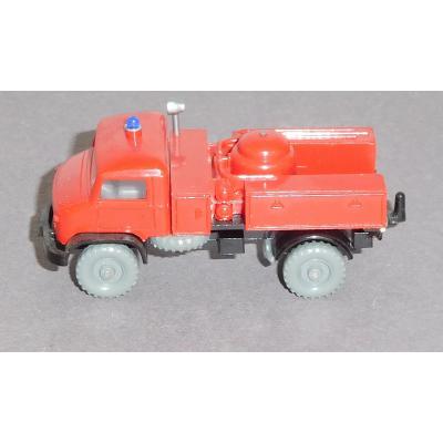 Wiking 604 H0 Feuerwehr MB UNIMOG Pulver Löschfahrzeug