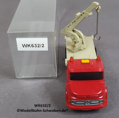 Wiking 632/2 H0, MB L1413 Auto-Kran, EVP