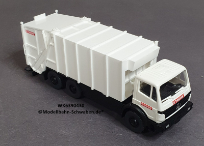 Wiking 6390430 H0 MB Pressmüllwagen Rethmann, weiss