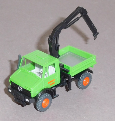 Wiking 6470127 H0 Unimog mit Ladekran