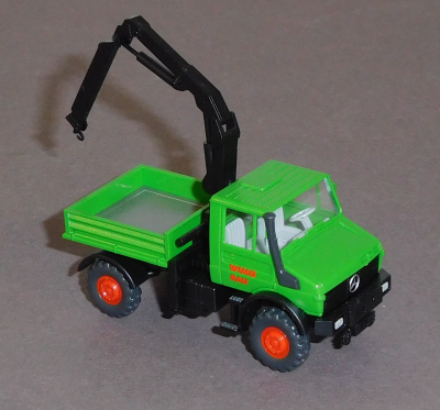 Wiking 6470127 H0 Unimog mit Ladekran
