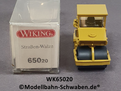 Wiking 65020 H0, Straßen-Walze, OVP