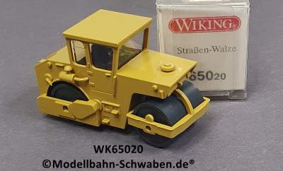 Wiking 65020 H0, Straßen-Walze, OVP