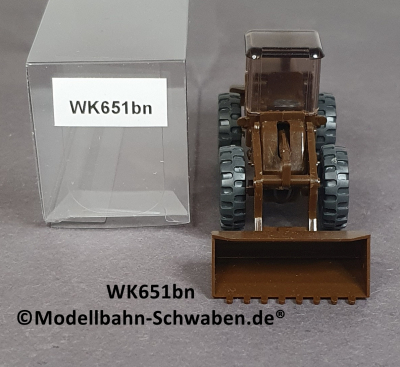 Wiking 651 H0, Liebherr, Radlader, Braun, EVP