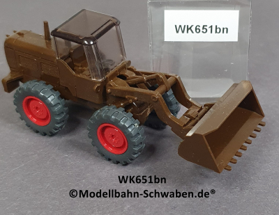 Wiking 651 H0, Liebherr, Radlader, Braun, EVP