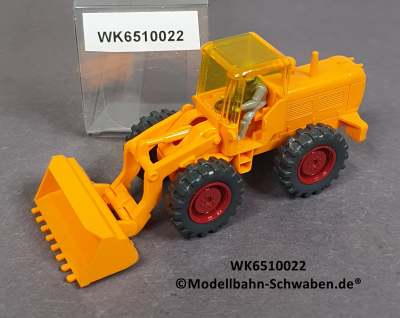 Wiking 6510022 H0, Liebherr, Radlader, orange, EVP