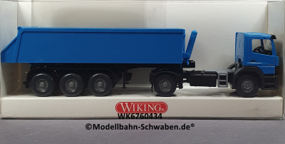 Wiking 6760434 H0, MB Atego Hinterkipper-Sattelzug, OVP