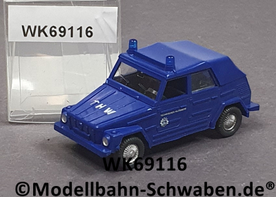 Wiking 69116 H0 THW VW 181 Kübelwagen, EVP