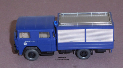 Wiking 69324 H0 THW Lkw Magirus 130 D 9 Gerätekoffer