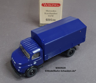Wiking 69620 H0 MB Kurzhauber THW, OVP