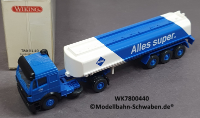 Wiking 7800440 H0, MB Tanksattelzug Aral, OVP