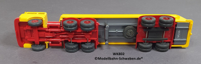 Wiking 802 H0 MB Tanksattelzug Shell, Abziehbild