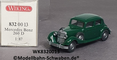 Wiking 8320013 H0, MB, 260 D, dunkelgrün, OVP
