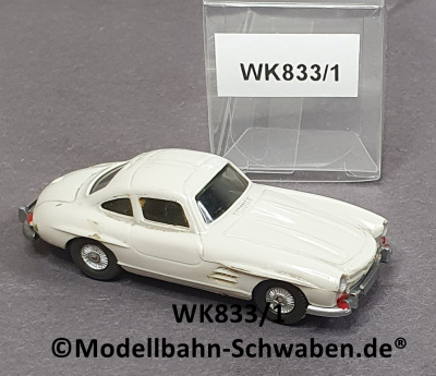 Wiking 833/1 H0, MB 300SL, creme, EVP