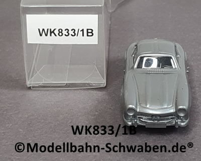 Wiking 833/1B H0, MB 300SL, silber, EVP