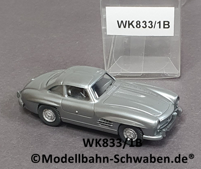 Wiking 833/1B H0, MB 300SL, silber, EVP