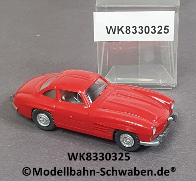 Wiking 8330325 H0, MB 300 SL, rot, EVP