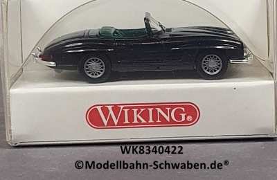 Wiking 8340422 H0, MB 300 SL, Roadster, schwarz, OVP