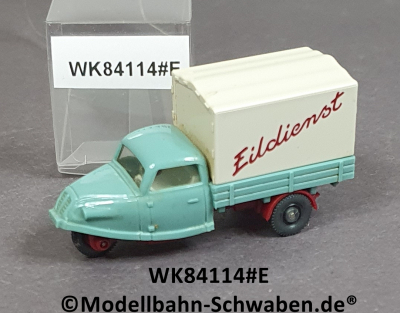 Wiking 84114 H0, Goli Dreirad, Eildienst, EVP