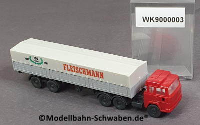 Wiking 9000003 N Magirus, Pritschensattelzug, grau/rot, Fleischmann, EVP