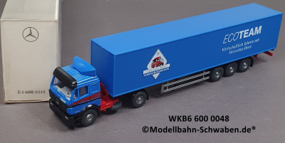 Wiking B66000048 H0, MB1844 Euro 2, Sattelzug ECOTEAM, OVP
