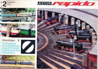 Arnold 0023 Gleisanlagen Band 2 Gleispläne 1. Auflage von 1970