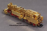 Arnold 2705 N Dampf Tenderlok BR 96 (ex bay Gt2x4/4), ohne Antrieb/Elektrik, rollfähig, vergoldet, OVP
