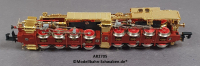 Arnold 2705 N Dampf Tenderlok BR 96 (ex bay Gt2x4/4), ohne Antrieb/Elektrik, rollfähig, vergoldet, OVP